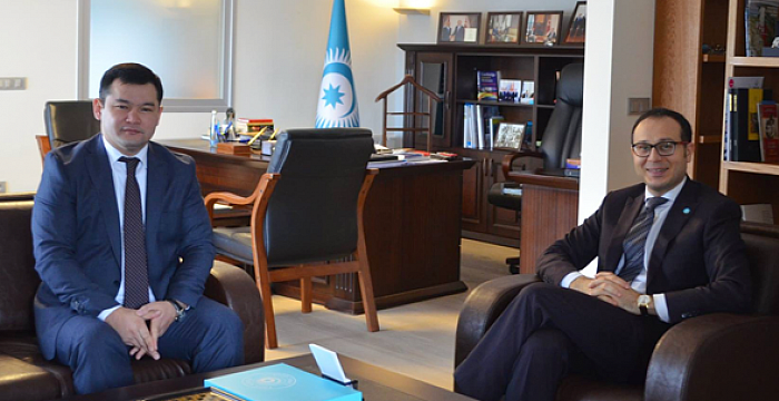 Mr. Renat Tuleberdiev, Consul General of the Kyrgyz Republic to Istanbul visited Ambassador Ramil Hasanov, Secretary General of the Turkic Council. 