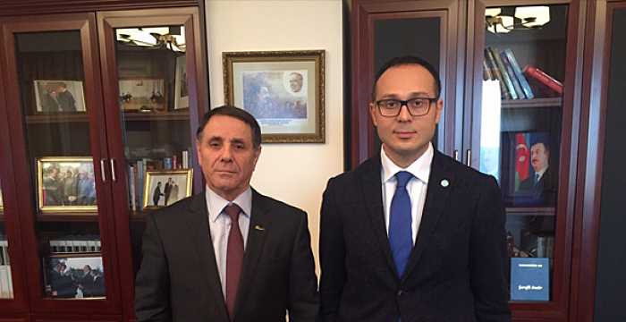 Secretary General of the Turkic Council Ambassador Ramil Hasanov met with Mr. Nevruz Memedov, Chief of Department of Foreign Relations of Administration of the President of the Republic of Azerbaijan.