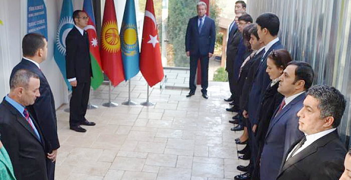 Turkic Council Secretary General and the Secretariat personnel commemorated Atatürk on 10 November 2014 at 09.05. 