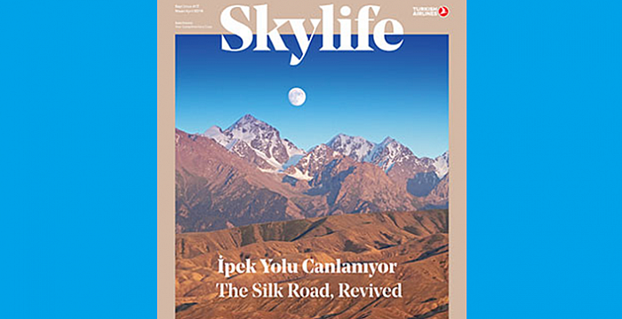 Turkic Council Modern Silk Road Joint Tour Package Project is the Cover Story of  Skylife Magazine of Turkish Airlines in April Issue.