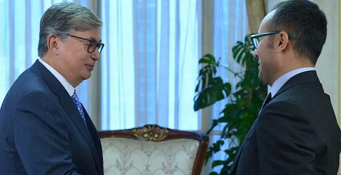 The Secretary General of the Turkic Council Ambassador Ramil Hasanov has met with the President of the Senate of the Republic of Kazakhstan Kassym-Jomart Tokayev on 10 September 2015.