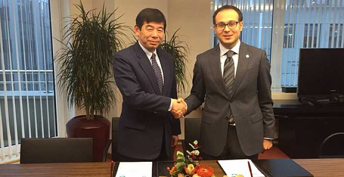 Secretary General of the Turkic Council Ambassador Ramil Hasanov visited headquarters of WCO in Brussels for bilateral talks to discuss custom sissues. 