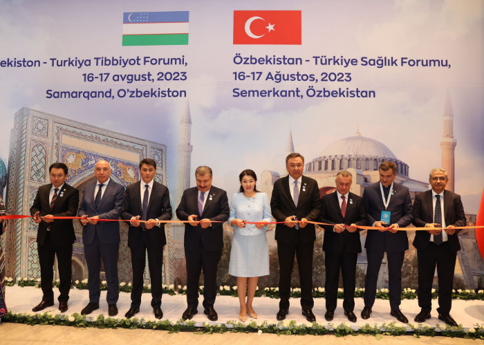 The 2nd Turkic World Medical Congress and Uzbekistan-Türkiye Health Forum convened in Samarkand