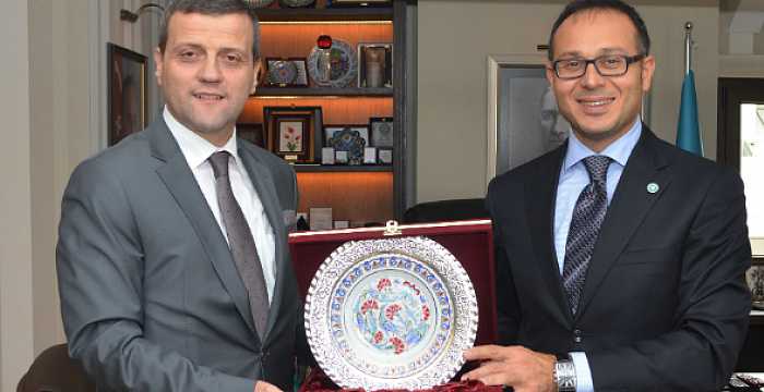 Secretary General of the Turkic Council Ambassador Ramil Hasanov received Chairman of the Board of Trustees of Khoja Akhmet Yassawi University Prof. Dr. Musa Yıldız.