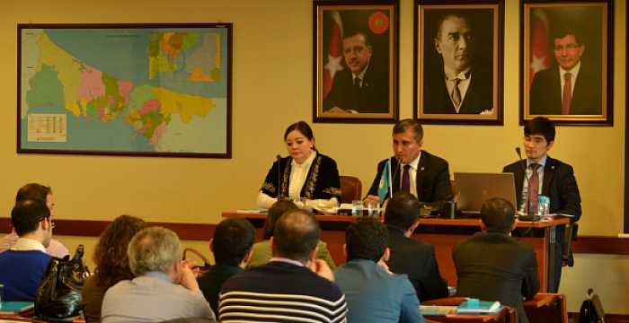 The Secretariat of the Turkic Council met with the staff of the Istanbul Metropolitan Municipality (İBB) Department of Foreign Affairs.