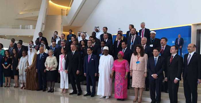 Secretary General of the Turkic Council Ambassador Ramil Hasanov attended the opening ceremony of the 4th World Forum on Intercultural Dialogue held on 5 May 2017 in Baku.