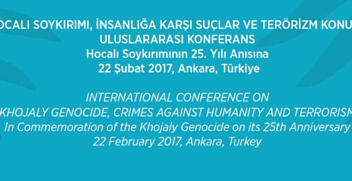 Brochure prepared by the Turkic Council Secretariat, containing the outcomes of the international conference on `Khojaly Genocide, Crimes Against Humanity and Terrorism` has been published.