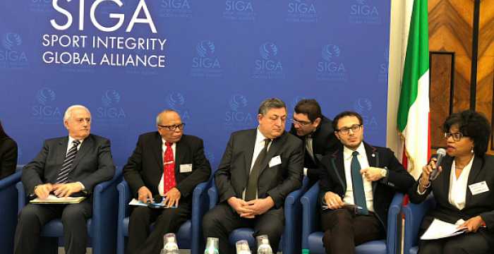 Secretary General of the Turkic Council, Ambassador Ramil Hasanov, spoke at the SIGA Third Sport Integrity Forum.