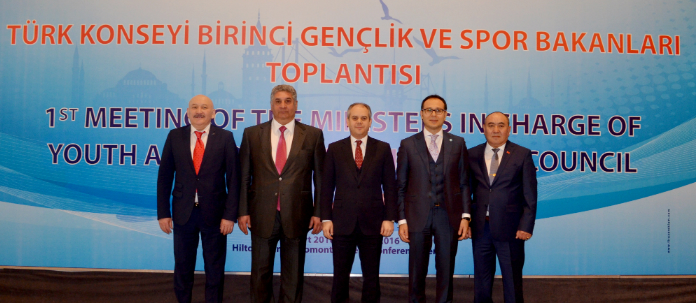 First Meeting of the Ministers in charge of Youth and Sports of the Turkic Council was held on 4 March 2016 in Istanbul.