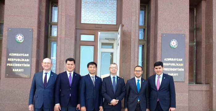 Ambassador Ramil Hasanov &Heads of Official Foreign Policy Research Centers of Member States visited Ambassador Novruz Mammadov, Head of the Foreign Relations Department and Deputy Head of Presidential Administration of Republic of Azerbaijan