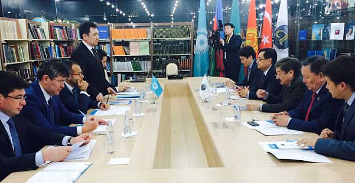 2nd Coordination Meeting of TURKPA, TURKSOY and Turkic Academy under the auspicies of Turkic Council was held on 22 May 2015 in Astana.