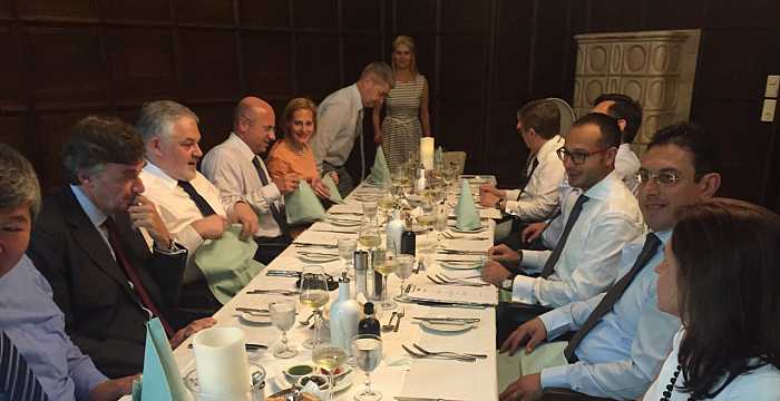 Ambassador Ramil Hasanov, Secretary General of the Turkic Council attended the official lunch given in his honour by the OSCE Serbian Chairmanship on 23 July 2015 in Vienna.