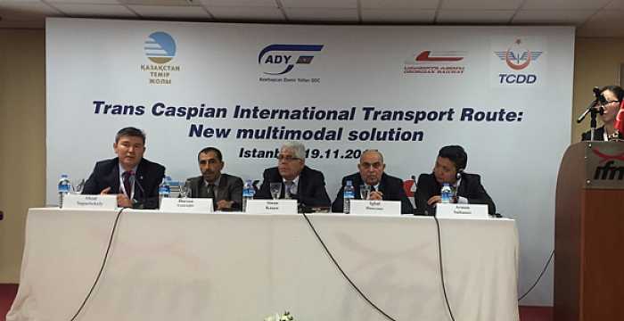 Round table on development of Trans Caspian International Transport Route is organized by the Coordination Committee on the Development of the Trans-Caspian International Transport Route (TITR) with support of the Turkic Council 