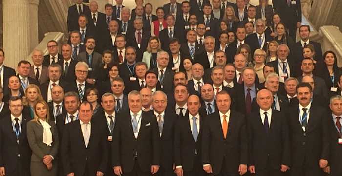 Secretary General of the Turkic Council Ambassador Ramil Hasanov participated at the 46th PABSEC General Assembly meeting held in Bucharest.