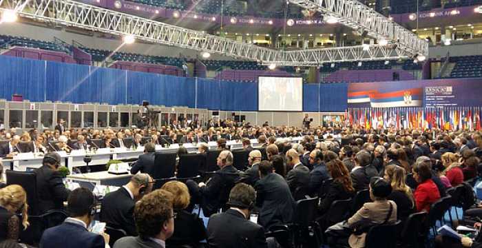 Secretary General of the Turkic Council Ambassador Ramil Hasanov participates in the 22nd OSCE Ministerial Council Meeting in Belgrade as a special guest of the OSCE Serbian Chairmanship.