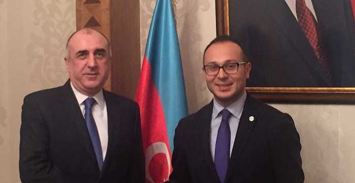 Secretary General of the Turkic Council Ambassador Ramil Hasanov met with Elmar Mammadyarov, Minister of Foreign Affairs of the Republic of Azerbaijan.