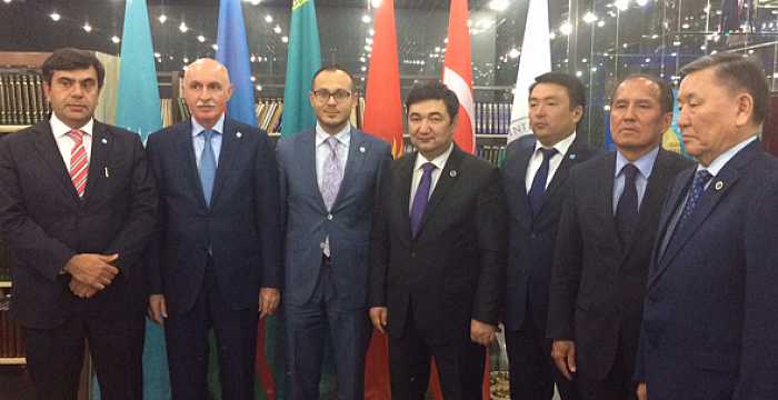 Turkic Council Secretary General Ambassador Ramil Hasanov participated in the 1st Meeting of the Scientific Committee of the International Turkic Academy on 5 September 2015 in Astana.