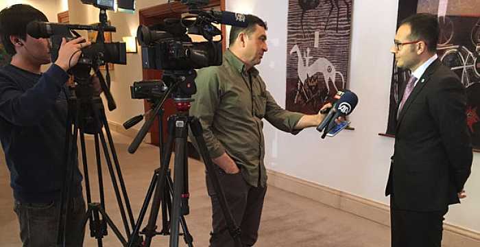 Turkic Council Secretary General Ambassador Ramil Hasanov gave interviews to TRT and Anadolu Agency (AA).