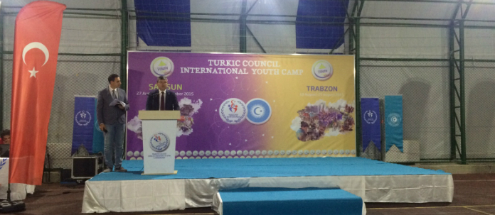 The Opening Ceremony of the Turkic Council International Youth Camp was held on 20 August 2015 in Trabzon.