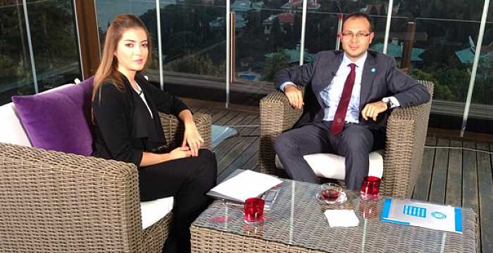 Secretary General attended  `50 Minutes Program` live broadcasted on TRT AVAZ on 22 October 2014