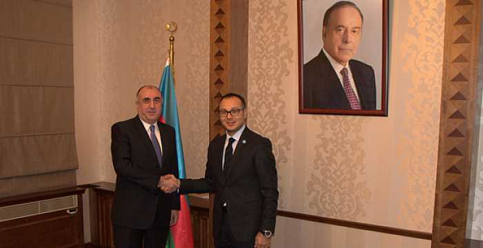 Turkic Council Secretary General Ambassador Ramil Hasanov met H.E. Elmar Mammadyarov, Minister of the Foreign Affairs of the Republic of Azerbaijan 