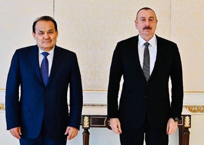 The President of Azerbaijan received the Secretary General of the Organization of Turkic States.