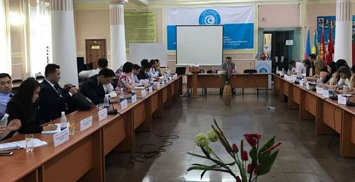 H.E. Adil Akhmetov gave lecture for the participants of Turkic Council Junior Diplomats 4th Training program  on 5 July 2017.