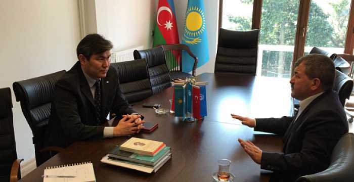 Abzal Saparbekuly, the Deputy Secretary General of the Turkic Council, received Ali Boz, the Secretary of Istanbul Department of the Union of Engineers and Architects of the Turkic World.