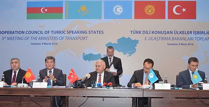 Third Meeting of Turkic Council Ministers of Transport started on 9 March 2016 in Istanbul.