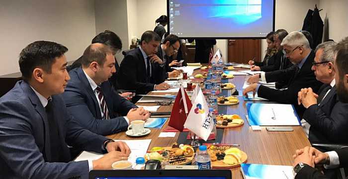 The delegation of the Turkic Council visited Hacettepe University Teknokent and met with the senior management of the University.