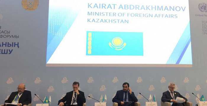 Secretary General of the Turkic Council Ambassador Ramil Hasanov participated at the Ministerial Dialogue entitled `Energy Security, Regional Trade and Infrastructure`. 