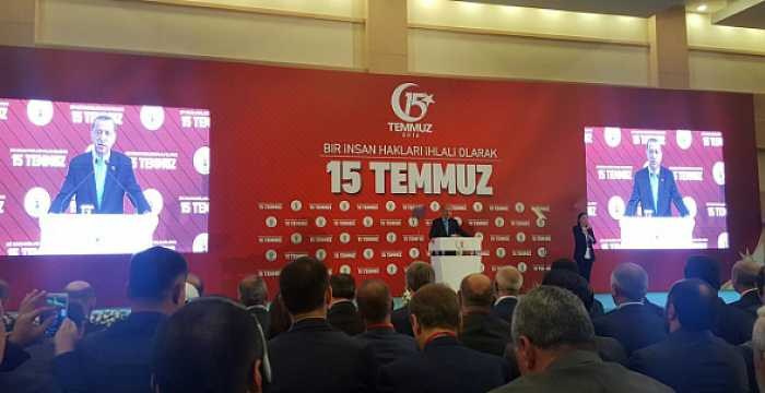 Turkic Council Deputy Secretary General Dr. Ömer Kocaman participated in the `15 July as a Human Rights Violation` panel.