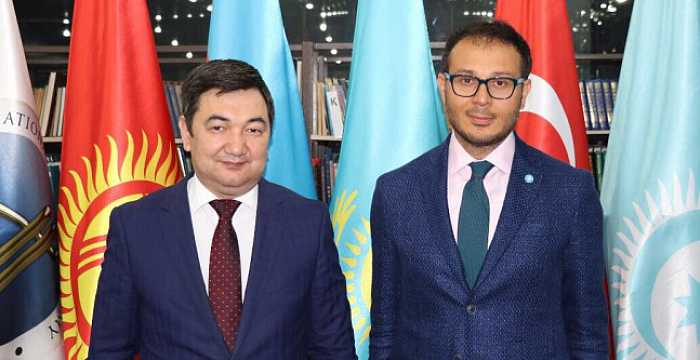 Secretary General of the Turkic Council Ambassador Ramil Hasanov, visited President of the International Turkic Academy and the Chairman of the Egemen Kazakhstan Newspaper, Prof. Dr. Darkhan Kydyrali.