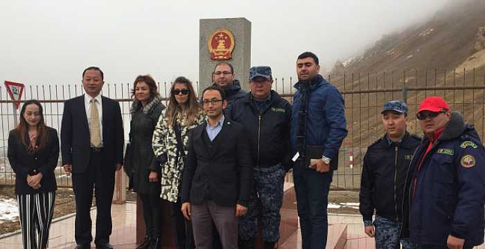 For reviving ancient Silk Road through enhancement of customs cooperation Turkic Council delegation visited Kyrgyz-China border-crossing points.