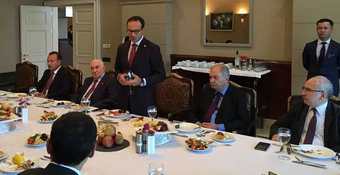 Secretary General of the Turkic Council Ambassador Ramil Hasanov gave an official lunch on the occasion of the 11th Meeting of Council of Elders of the Turkic Council.