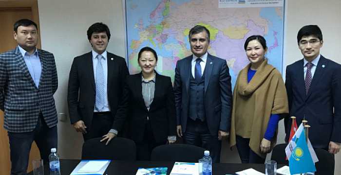 The delegation of the Turkic Council headed by Turkic Council Deputy Secretary General Dr. Ömer Kocaman held a meeting with the international organization `Trans-Caspian International Transport Route` (TITR).