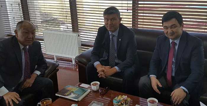 Deputy Secretary General Abzal Saparbekuly hold several contacts and attend various meetings within the context of the International Expedition organized in Mongolia