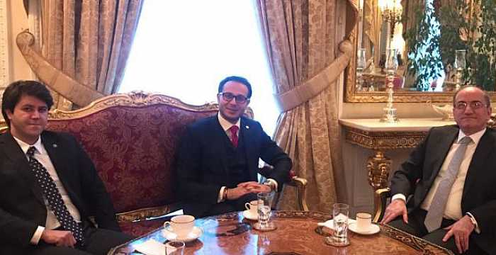 Secretary General of the Turkic Council Ambassador Ramil Hasanov visited Ambassador of the Republic of Turkey to London Abdurrahman Bilgiç.