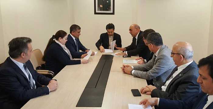 Delegation of the Turkic Council Turkic University Union visited Mr. Metin Kılıç, Ambassador of the Republic of Turkey to Bishkek. 