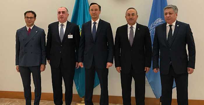 The 7th Informal Meeting of the Council of Foreign Ministers of the Turkic Council was convened on 21 September 2017 in New York.