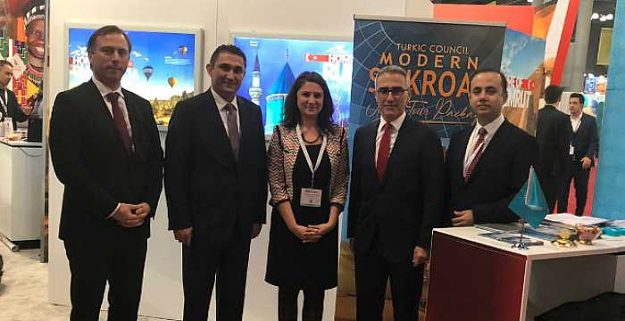 Turkic Council Modern Silk Road Joint Tour Package is being presented at the New York Times Travel Show.