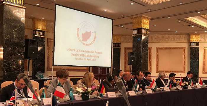 Project Director Pelin Musabay Baki participated in the  Heart of Asia - Istanbul Process Senior Officials Meeting that took place on 19 April 2018 in Istanbul.