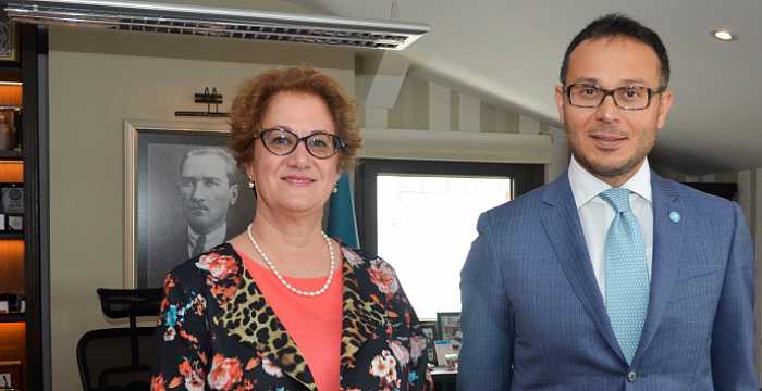 Ms. Cihan Sultanoğlu, Director of the Regional Bureau for Europe and the Commonwealth of Independent States (RBEC) of UNDP visited Ambassador Ramil Hasanov, Secretary General of the Turkic Council