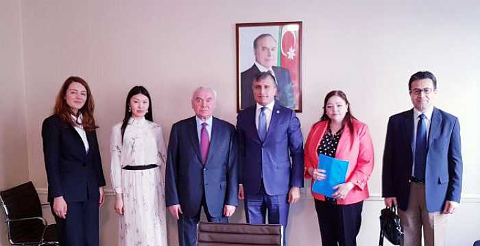 Turkic Council International Observation Mission led by Deputy Secretary General Dr. Omer Kocaman was received by Deputy Minister of Foreign Affairs of the Republic of Azerbaijan, H.E. Mahmud Mammad- Guliyev. 