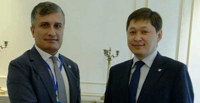 Deputy Secretary General Dr. Ömer Kocaman met with Head of Presidential Administration of the Kyrgyz Republic Sapar Isakov.