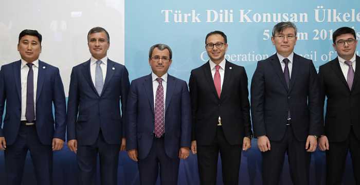 A plaque presentation ceremony was held during the 3rd October, ‘Turkic Speaking Countries Cooperation Day’ Reception hosted by the Secretary General of the Turkic Council Ambassador Ramil Hasanov.