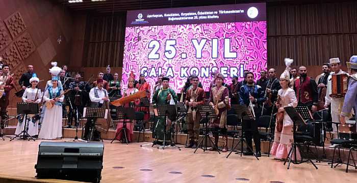 Project Director of the Turkic Council Mr. Assan Mazhitov has participated to the Gala Concert of TURKSOY dedicated to the 25th Anniversary of the Independence of Turkic Republics.