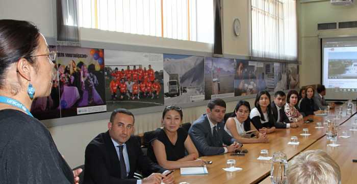 Turkic Council Junior Diplomats 4th Training program participants visited United Nations Office in Bishkek