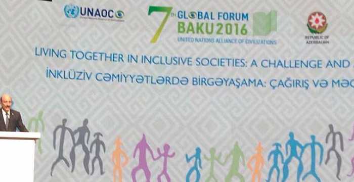 Project Director Pelin Musabay Baki attended the second day of the UNAOC’s 7th Global Forum held on 27 April 2016 in Baku.