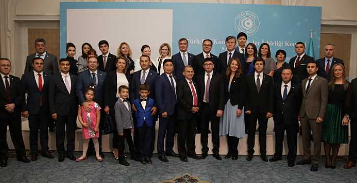 Secretary General of the Turkic Council Ambassador Ramil Hasanov gave a reception at the Çırağan Palace on the occasion of the 3rd October, ‘Turkic Speaking Countries Cooperation Day ’. 